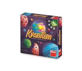 DINO KVANTUM - Rodinná hra / Délka hry: 30 minut / Počet hráčů: 2-6 / od 8 let