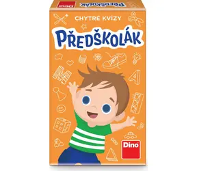DINO CHYTRÉ KVÍZY – Předškolák - Naučná hra / Délka hry: 15 minut / Počet hráčů: 1-20 / od 5 let