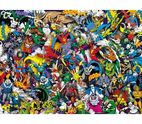 Clementoni PUZZLE Impossible - DC Comics / 1000 dílků / od 14 let