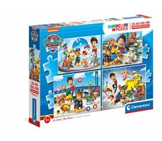 Clementoni PUZZLE Paw Patrol / 20+60+100+180 dílků / od 3 let