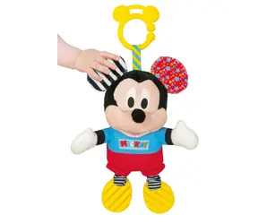 Clementoni Mickey plyšový se zvuky a úchytem / od 6 měsíců