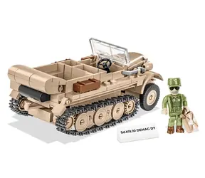 COBI 2273 Německé polopásové vozidlo Sd.Kfz 10 Demag D7 / 1:35 / 283 kostek / od 7 let
