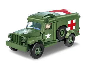 COBI 2257 Americká polní ambulance 1942 WC 54 / 1:35 / 293 kostek / od 7 let 