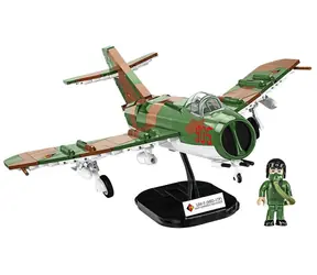 COBI 5825 Východoněmecký stíhací letoun Lim-5 ( MiG-17F ) East Germany Air Force / 1:32 / 575 kostek / od 7 let 