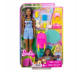 Mattel HDF74 Barbie Kempující panenka "Brooklyn" / od 3 let 