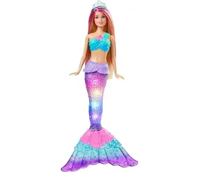 Mattel HDJ36 Barbie Dreamtopia - Blikající mořská panna blondýnka / od 3 let 