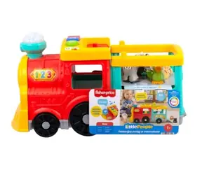 Mattel HHH93 Vzdělávací vláček se zvířátky / Vzdělávací obsah v polštině / od 12 měsíců 