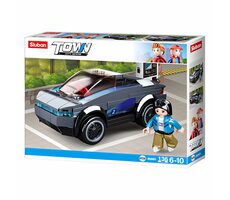 Sluban Town M38-B0901 Elektromobil / LEGO - kompatibilní / Počet figurek|dílků: 1|136 / od 6 let