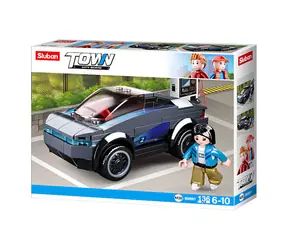 Sluban Town M38-B0901 Elektromobil / LEGO - kompatibilní / Počet figurek|dílků: 1|136 / od 6 let