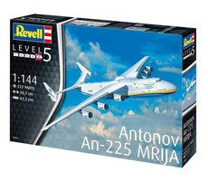 Revell Antonov AN-225 Mrija / Plastikový model / 1:144 / 203 dílů / Obtížnost 5 / od 14 let