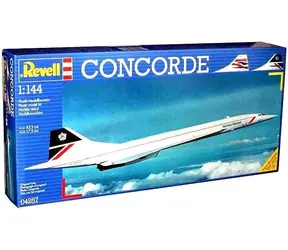 Revell Concorde British Airways / Plastikový model / 1:144 / 67 dílů / 10+