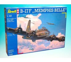 Revell B-17F Memphis Belle / Plastikový model / 1:48 / 107 dílů / Obtížnost 5 / od 13 let
