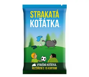 Asmodee Výbušná koťátka rozšíření - Strakatá koťátka / Délka hry 15 minut / počet hráčů 2-5 / od 7 let