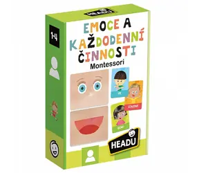 HEADU CS: Montessori Emoce a každodenní činnosti / Délka hry: 30 minut / Počet hráčů: 1+ / od 1 let