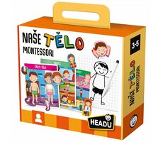 HEADU CS: Montessori Naše tělo / Délka hry: 20 minut / Počet hráčů: 1+ / od 3 let