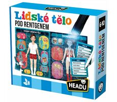 HEADU CS: Lidské tělo pod rentgenem / Délka hry: 45 minut / Počet hráčů: 1+ / od 6 let