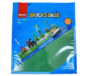 Sluban Bricks Base M38-B0833C Základová deska 32x32 zelená / LEGO - kompatibilní / od 6 let