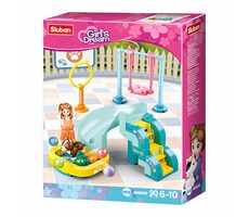 Sluban Girls Dream M38-B0970E Hřiště pro pejsky / LEGO - kompatibilní / Počet figurek|dílků: 1|90 / od 6 let