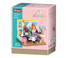 Sluban Girls Dream Mini Handcraft M38-B1016B Studovna / LEGO - kompatibilní / Počet figurek|dílků: 1|1216 / od 8 let