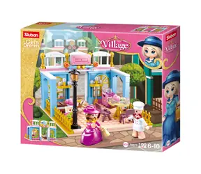 Sluban Girls Dream Village M38-B0873 Dobová pekárna / LEGO - kompatibilní / Počet figurek|dílků: 2|199 / od 6 let