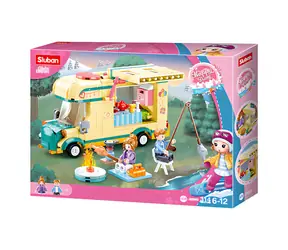 Sluban Happy Diary M38-B0960 Obytný vůz / LEGO - kompatibilní / Počet figurek|dílků: 2|314 / od 6 let