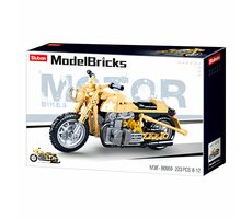 Sluban Model Bricks M38-B0959 Armádní motorka / LEGO - kompatibilní / Počet figurek|dílků: 0|223 / od 8 let