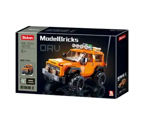 Sluban Model Bricks M38-B1013 americké SUV Bronx / LEGO - kompatibilní / Počet figurek|dílků: 1|302 / od 6 let
