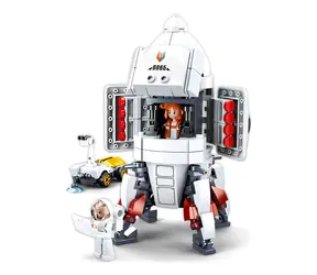 Sluban Space M38-B0923 Přistávací modul expedice Saturn / LEGO - kompatibilní / Počet figurek|dílků: 2|320 / od 6 let