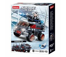 Sluban Space War M38-B0926C Vozidlo s vodními děly / LEGO - kompatibilní / Počet figurek|dílků: 1|93 / od 6 let