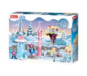 Sluban Zimní víly M38-B0895 Hřiště s houpačkou / LEGO - kompatibilní / Počet figurek|dílků: 1|135 / od 6 let