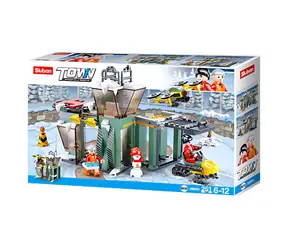 Sluban Zimní záchranáři M38-B0953 Záchranná základna / LEGO - kompatibilní / Počet figurek|dílků: 2|251 / od 6 let