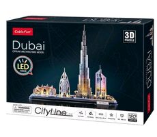CubicFun Puzzle 3D Dubai / 182 dílů / od 8 let