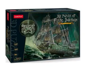CubicFun Puzzle 3D Bludný Holanďan / 360 dílů / 69 x 24 x 60 cm / od 10 let
