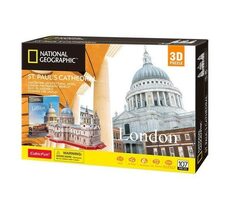 CubicFun Puzzle 3D National Geographic - Katedrála svatého Pavla / 107 dílů / 40 x 22 x 27 cm