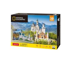 CubicFun Puzzle 3D  Zámek Neuschwanstein / 121 dílů / od 6 let