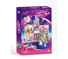 CubicFun Puzzle 3D Superstar fashion mall / 157 dílů / 44.8 × 23 × 34.5cm