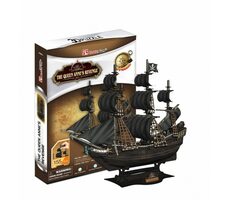 CubicFun Puzzle 3D The Queen Anne´s Revenge / 155 dílů / 33.5 x 22.5 x 4.5 cm