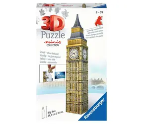Ravensburger 3D Puzzle Mini budova - Big Ben / 54 dílů / 12 x 18 x 4 cm