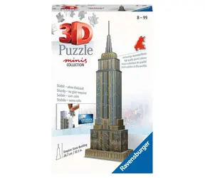 Ravensburger 3D Puzzle Mini budova - Empire State Building / 108 dílů / 8.4 x 5.1 x 26.7 cm