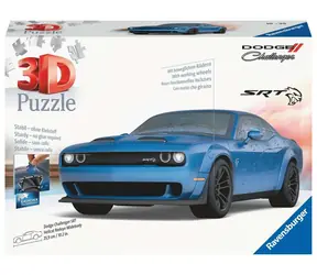 Ravensburger 3D Puzzle Dodge Challenger SRT Hellcat Widebody / 108 dílů / od 10 let