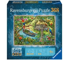 Ravensburger Exit KIDS Puzzle: Džungle / 368 dílků / od 9 let