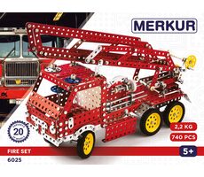 Merkur Fire set / 740 dílů / 20 modelů / od 3 let 