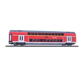 Piko 58804 Osobní dvoupodlažní vagón 1./2. tř. DB Regio VI / Měřítko:H0 (1:87) / Délka: 268 mm / Rádius: 358 mm