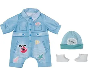 ZAPF Creation Baby Born Deluxe Jeans set oblečení pro panenky - 43 cm / od 3 let 