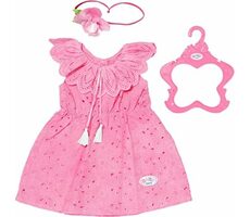 ZAPF Creation Baby Born Flowerdress trendy šaty pro panenku - 43 cm / od 3 let