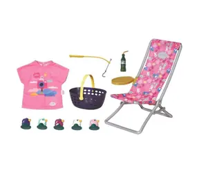 ZAPF Creation Baby Born set pro víkendové rybaření - 43 cm / od 3 let 