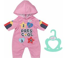 ZAPF Creation Baby Born Overal Press Cool růžová - 36 cm / od 2 let 