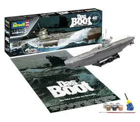 Revell 05675 U-96 Das Boot 40. výročí / Plastikový model / 1:144 / Počet dílku: 87 / Obtížnost 3