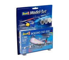 Revell 64210 Set Boeing 747-200 / Plastikový model / 1:390 / Počet dílků: 60 / Obtížnost 3