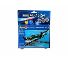 Revell 64164 Supermarine Spitfire Mk. V / Plastikový model / 1:72 / Počet dílků: 39 / Obtížnost 2